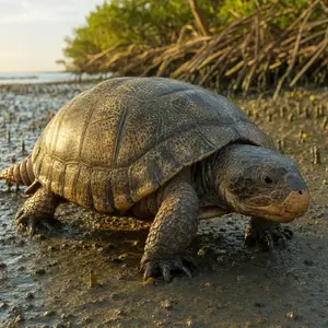 Armadillo + Sea turtle